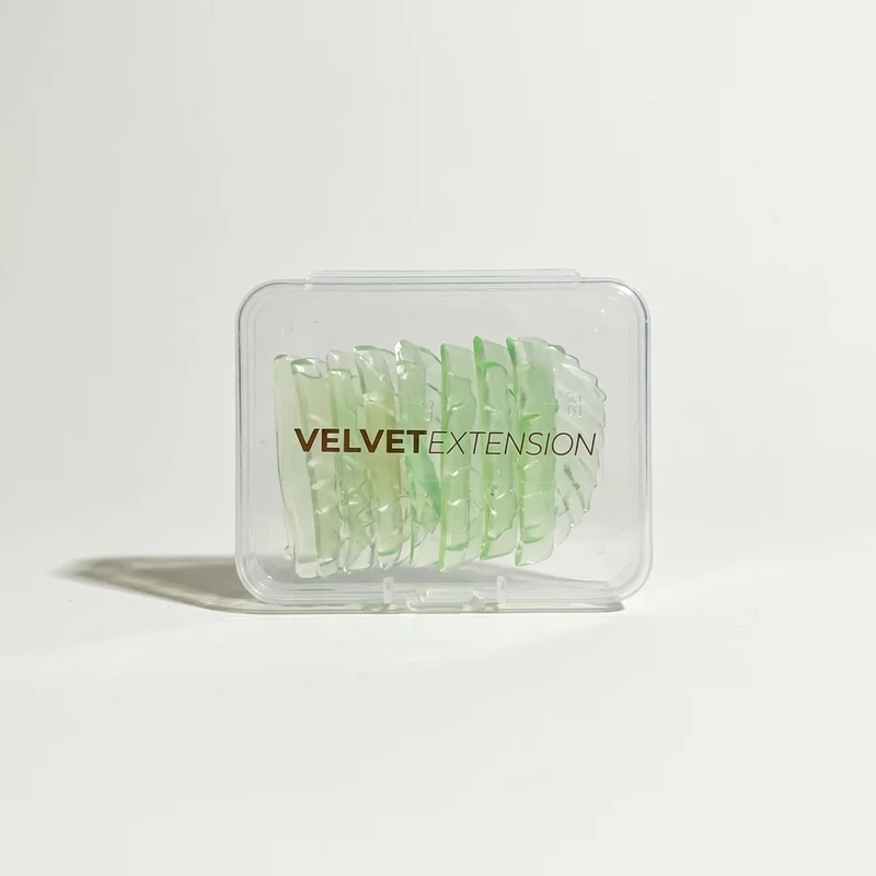 No Glue Pad silicone vert – Lash lift sans colle