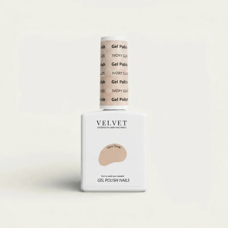 Vernis semi-permanent Ivory Glaze