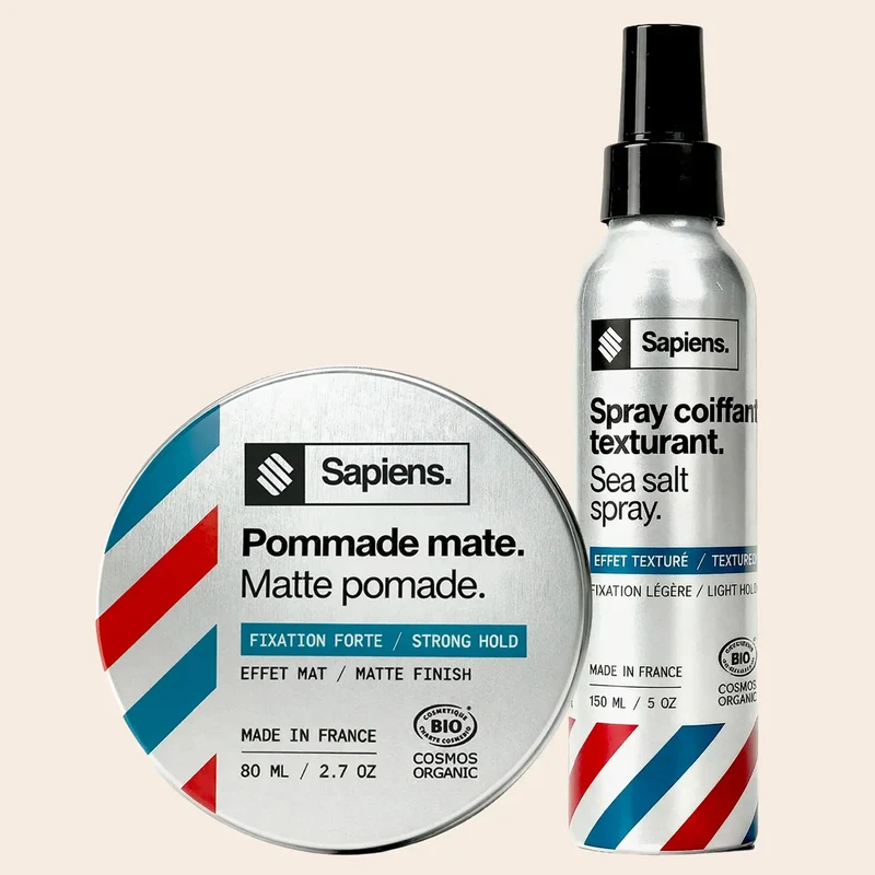 Pommade Coiffante + Spray Texturant