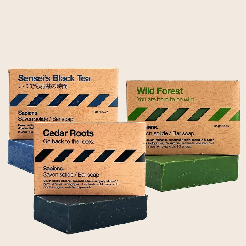 Pack 3 Savons - Boisé