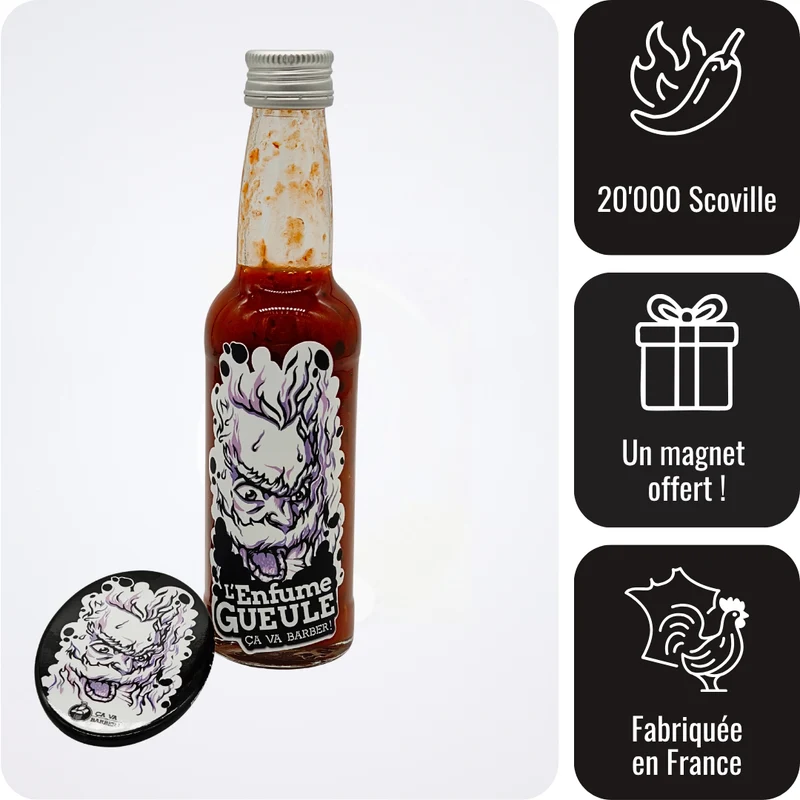Sauce piquante artisanale "L'Enfume-Gueule"