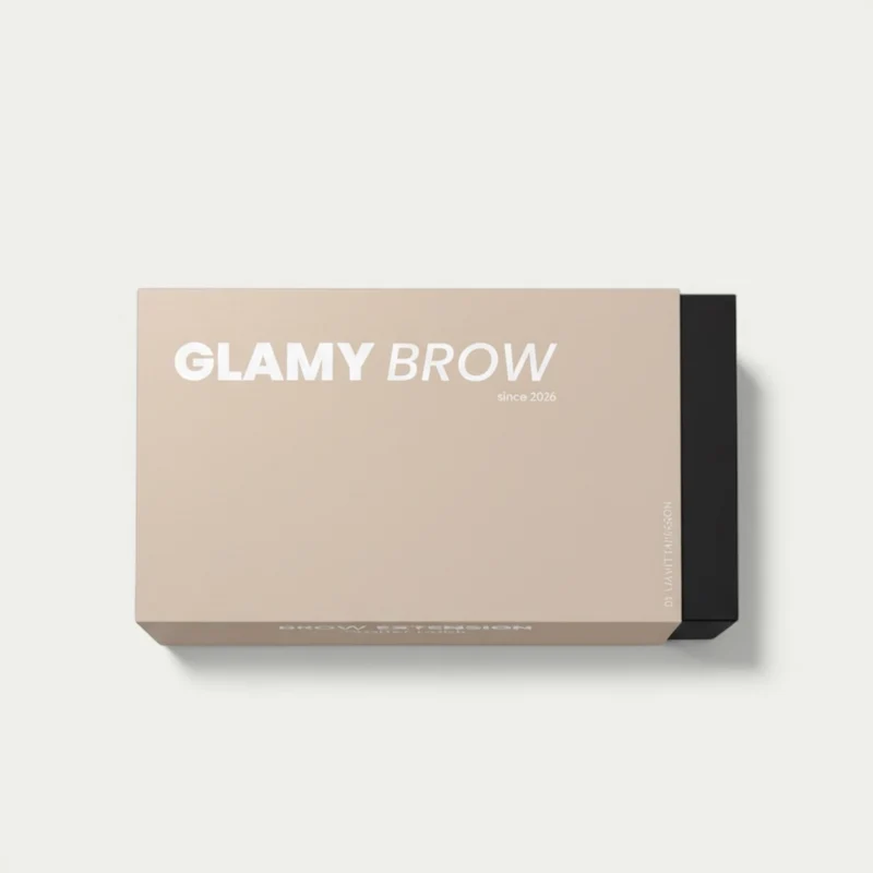 GLAMY BROW - Kit professionnel complet pour extensions de sourcils (Bundle)