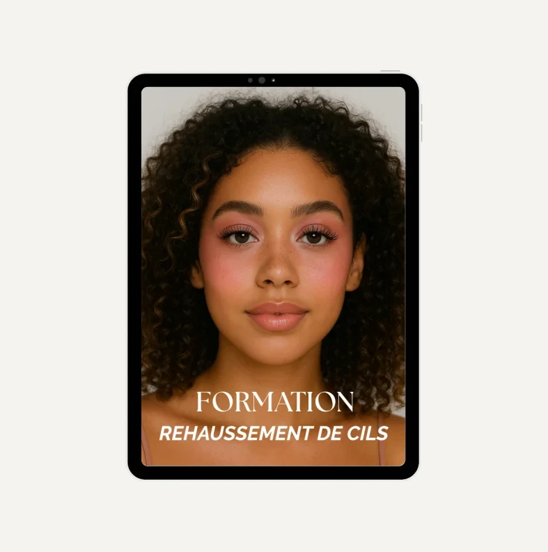 FORMATION E-LEARNING RÉHAUSSEMENT DE CILS