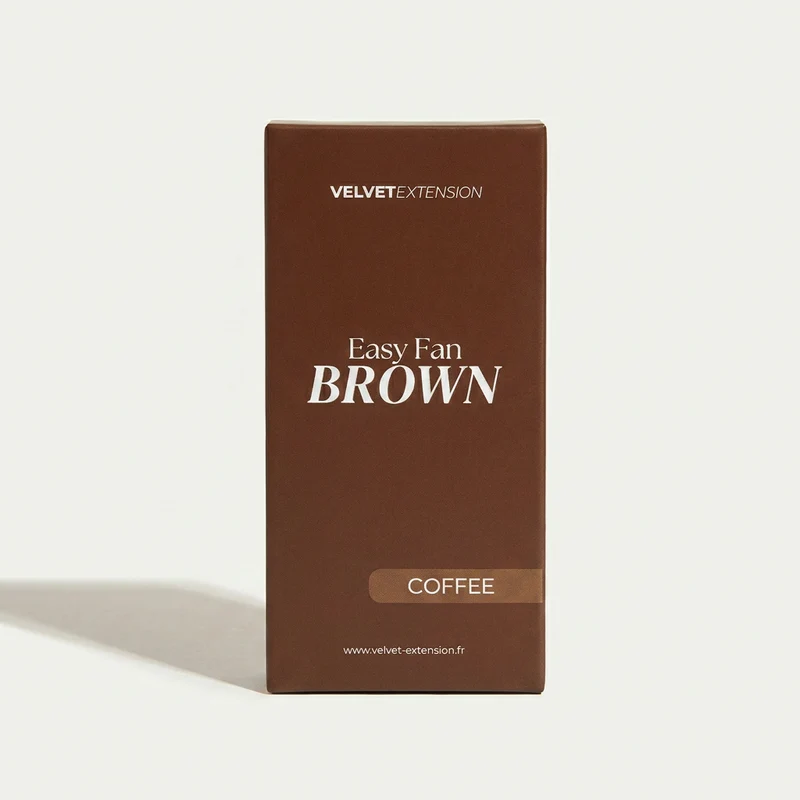Extensions de cils Easy Fan Marron Coffee