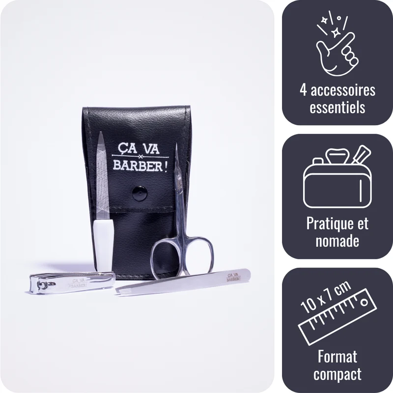 Kit manucure homme – Pas de poil dans la main !