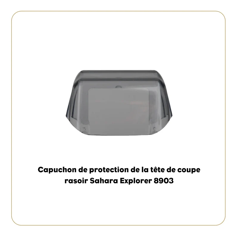 Capuchon de protection de la tête de coupe rasoir Sahara Explorer 8903