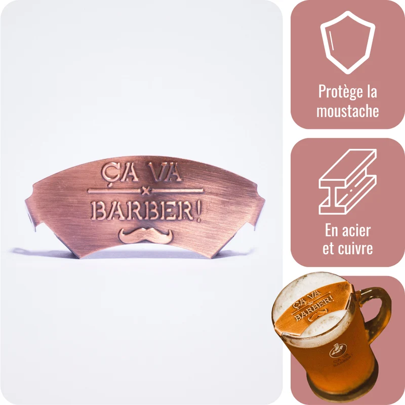 Mousclier - Protège moustache