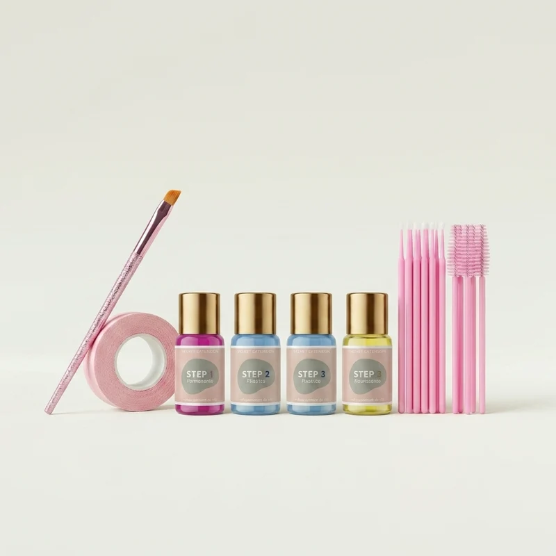 Mini kit rehaussement de cils professionnel – Lash Lift essentiel