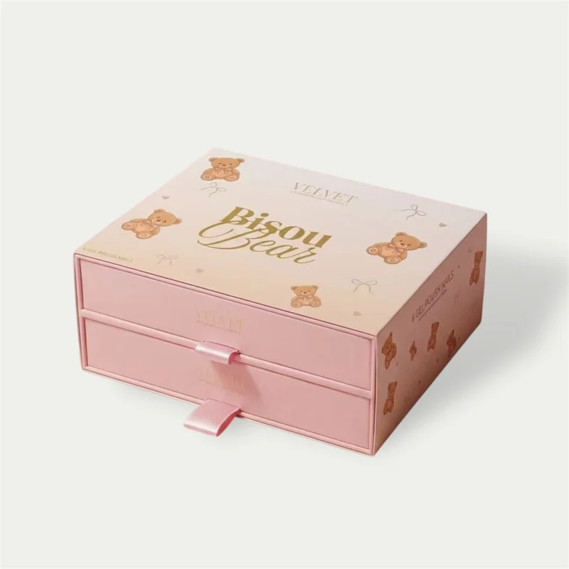 Box kit vernis semi permanent Bisou Bear