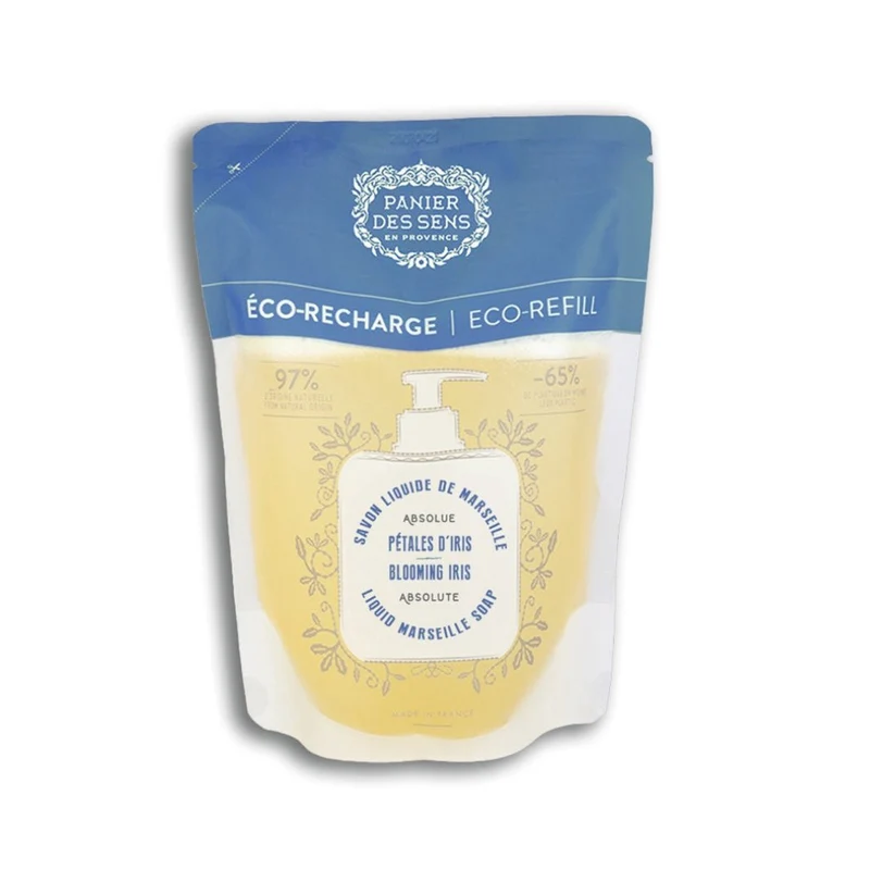 Recharge savon liquide de Marseille - Pétales d'Iris 500ml
