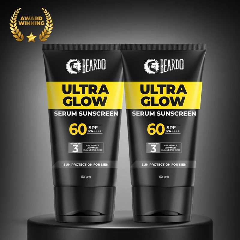 Ultra Glow Serum Sunscreen SPF 60 PA++++ (Pack of 2)