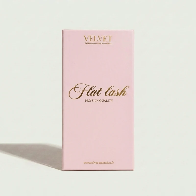 Flat Lashes – Extensions de cils cil à cil – Boîte taille unique