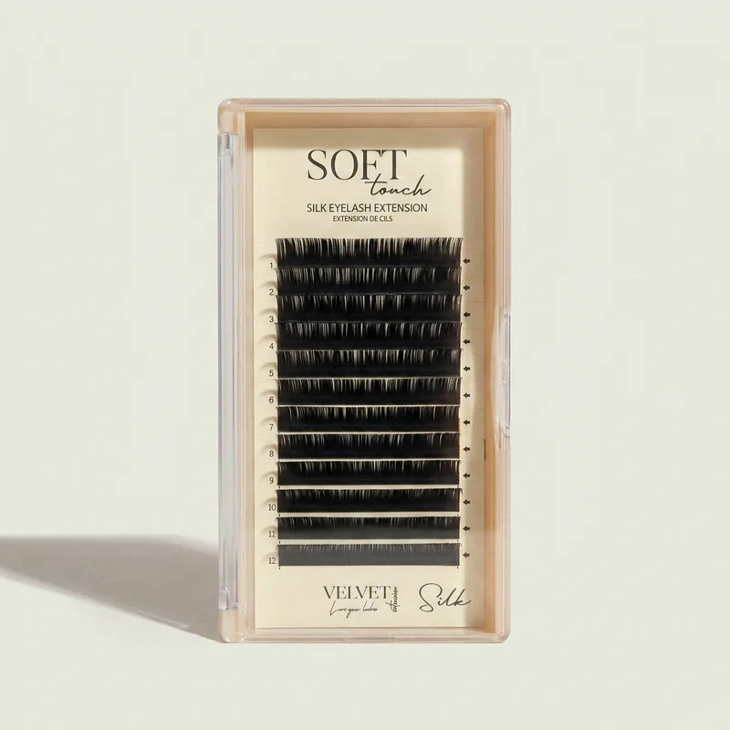 Soft Lashes – Extensions de cils en soie – Boîte taille unique