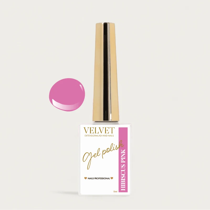 Vernis semi permanent - "Hibiscus Pink" 15 ml