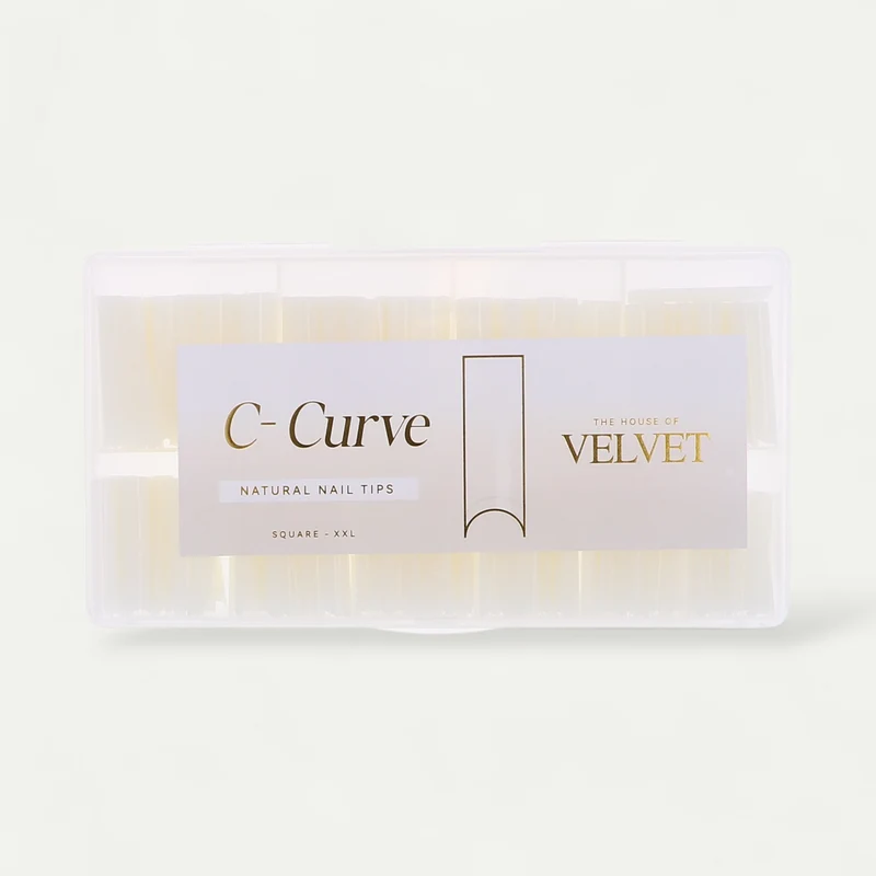 Capsules ongles Square "C curve natural" x 480