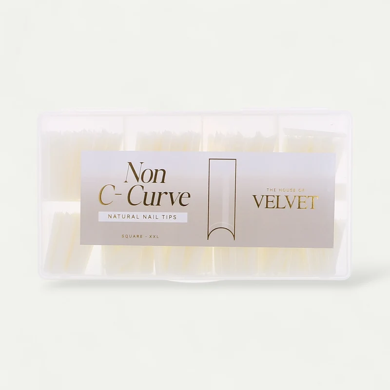 Capsules ongles Square "Non C curve natural" x 480