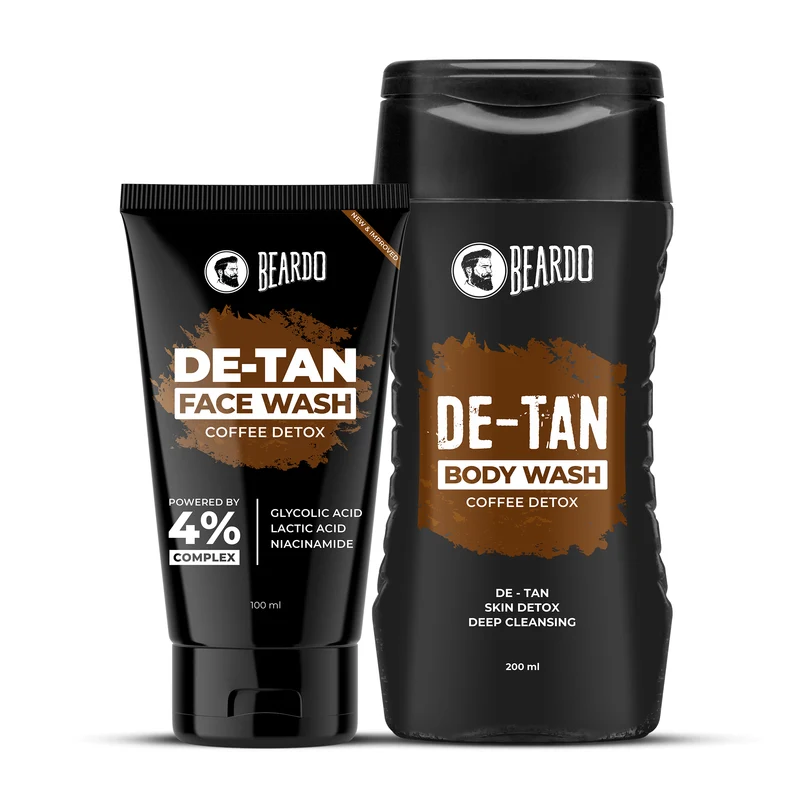 De-Tan Bodywash & De-Tan Facewash Combo
