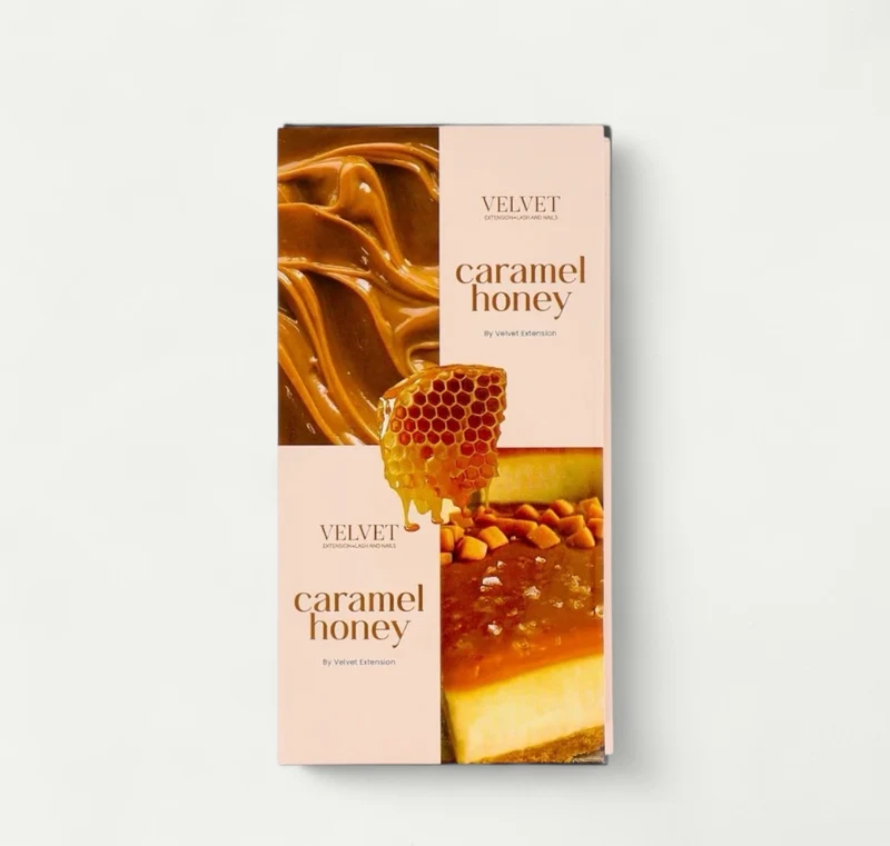 Easy Fans Caramel Honey – Extensions de cils marron doré