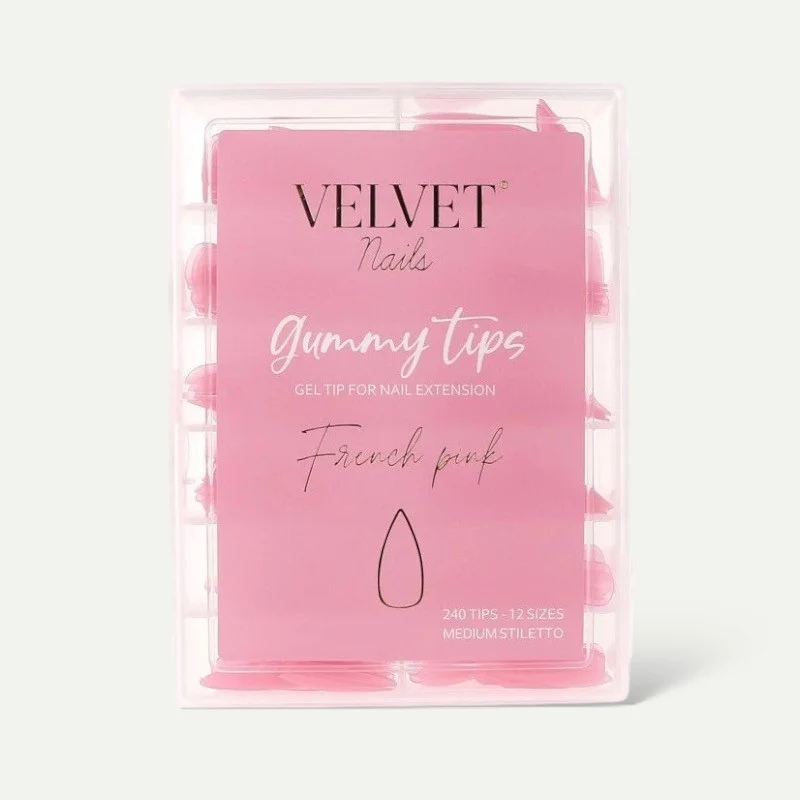French pink "Medium Stiletto"
