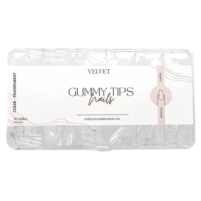Gummy tips medium coffin
