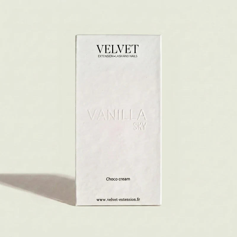 Vanilla Sky – Choco Cream – Extensions de cils brun clair en soie
