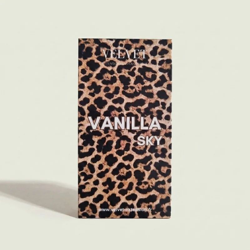 Vanilla Sky – Léopard – Extensions de cils brun clair & brun foncé en soie