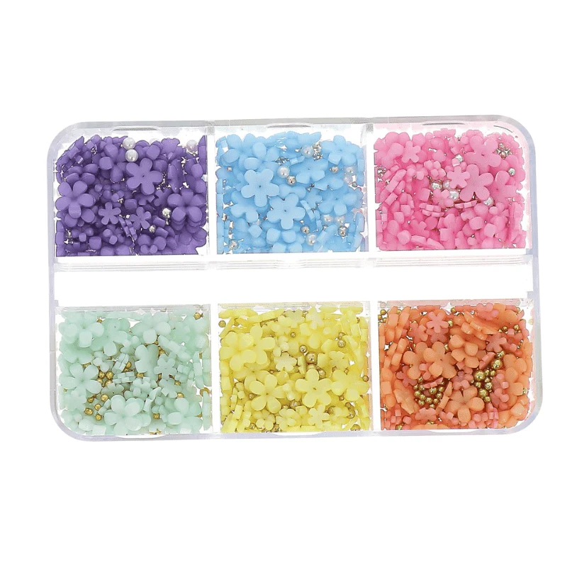 BOX 3D FLEURS multicolor