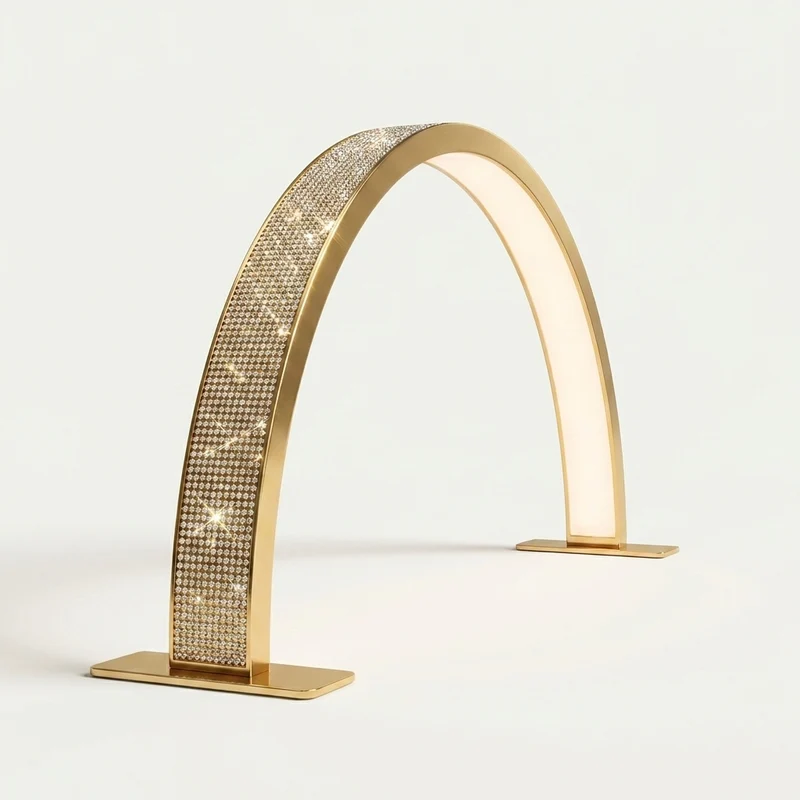 LAMPE DE TABLE GOLD