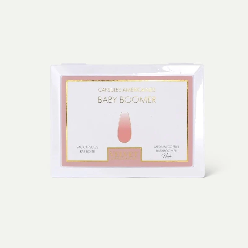 Gummy Medium Coffin Babyboomer Nude