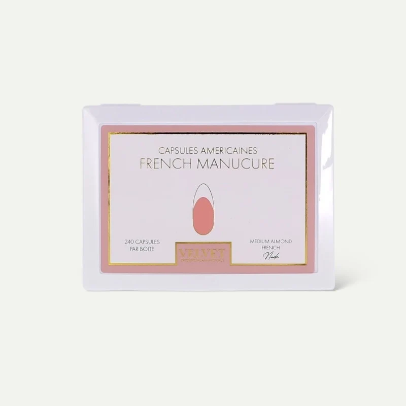 Gummy Medium Almond french nude