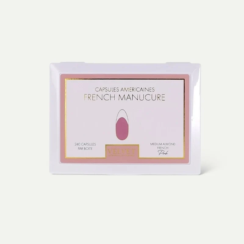 Gummy Medium Almond french pink