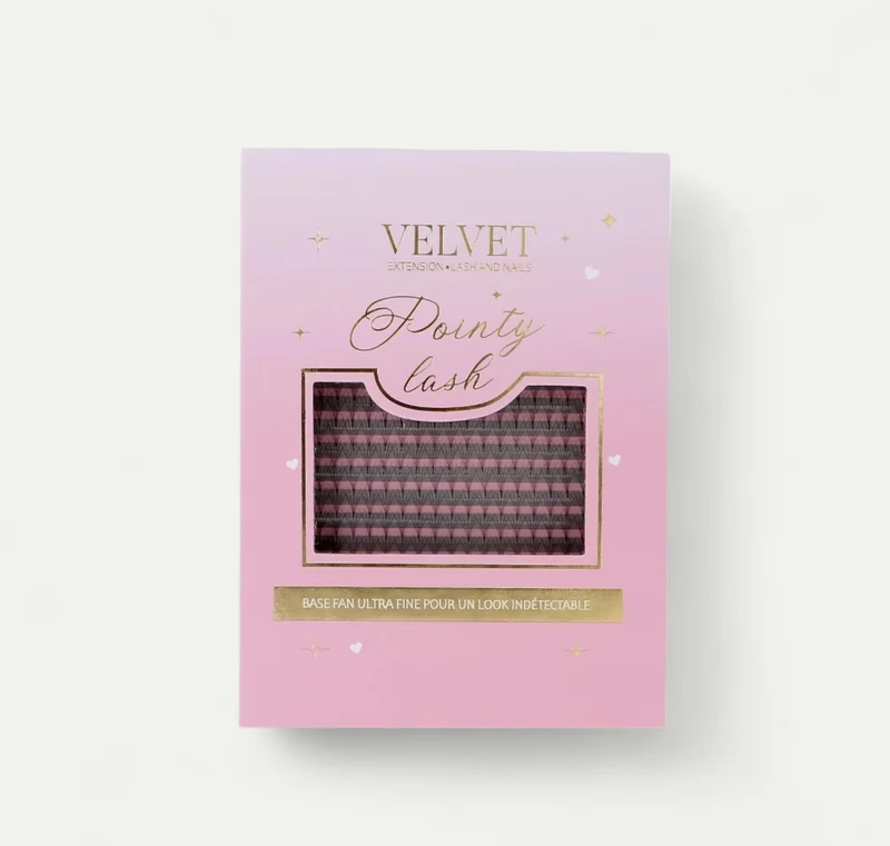 Pointy Lash 5D MIX – Bouquets Volume Russe Intense Effet Fait Main (Base Ultra Fine)