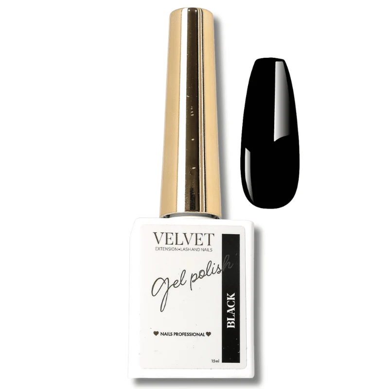 Vernis semi permanent - Noir 15 ml
