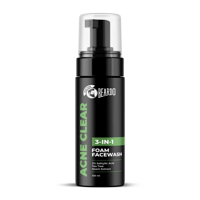 Acne Clear Foam Facewash
