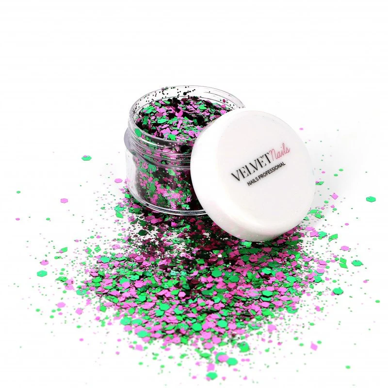 GLITTER FLOWERS COCKTAIL 5GR