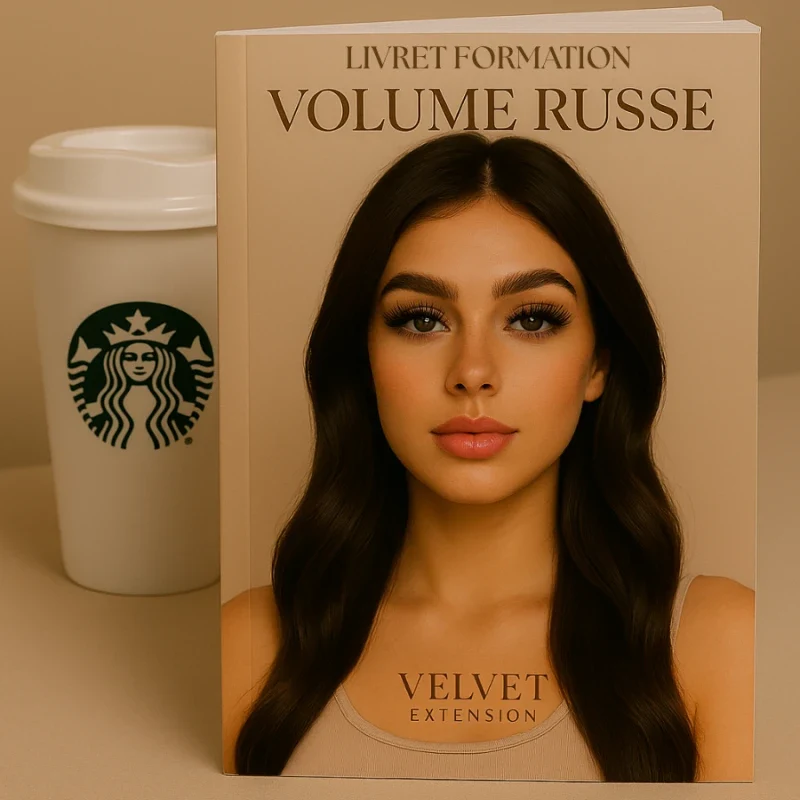 Livret Formation extension de cils volume Russe