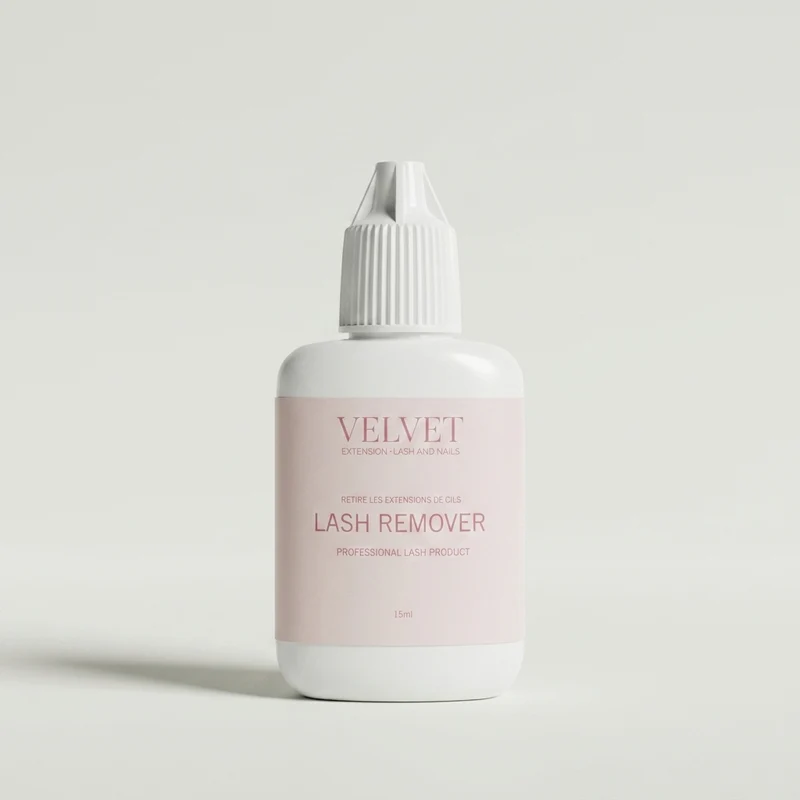 Remover gel clear transparent cils