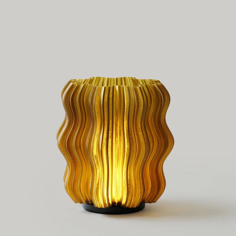 Cordless Mini Wavy Lamp