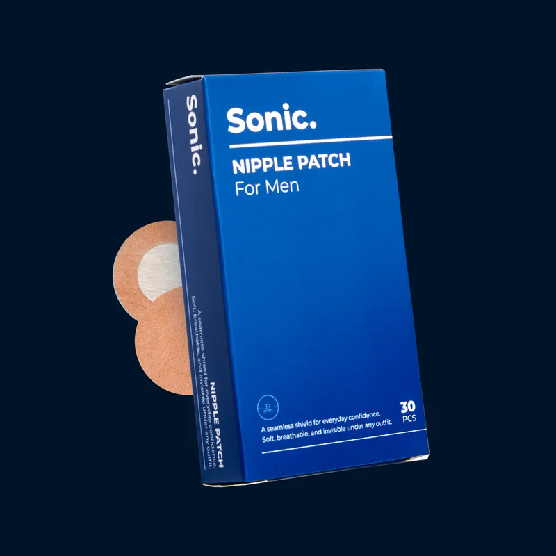 Sonic Men's Nipple Patch | 30 Count | 37MM