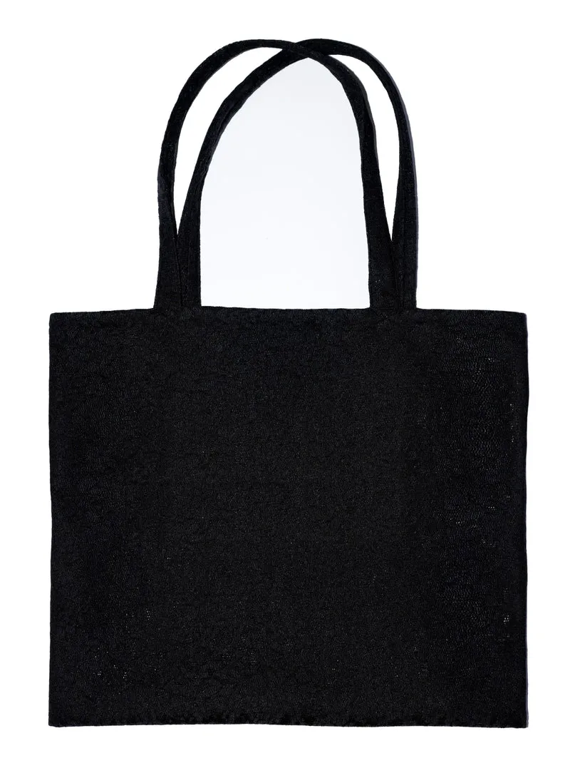 SHOPPER BAG in LACE NEOPRENE