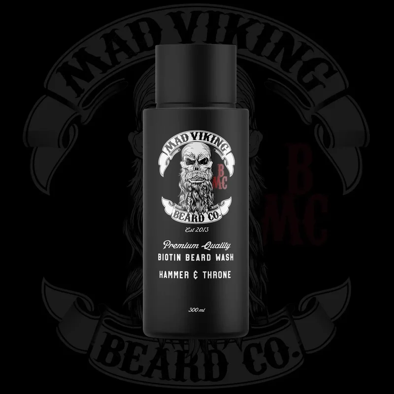 HAMMER & THRONE BIOTIN BEARD WASH