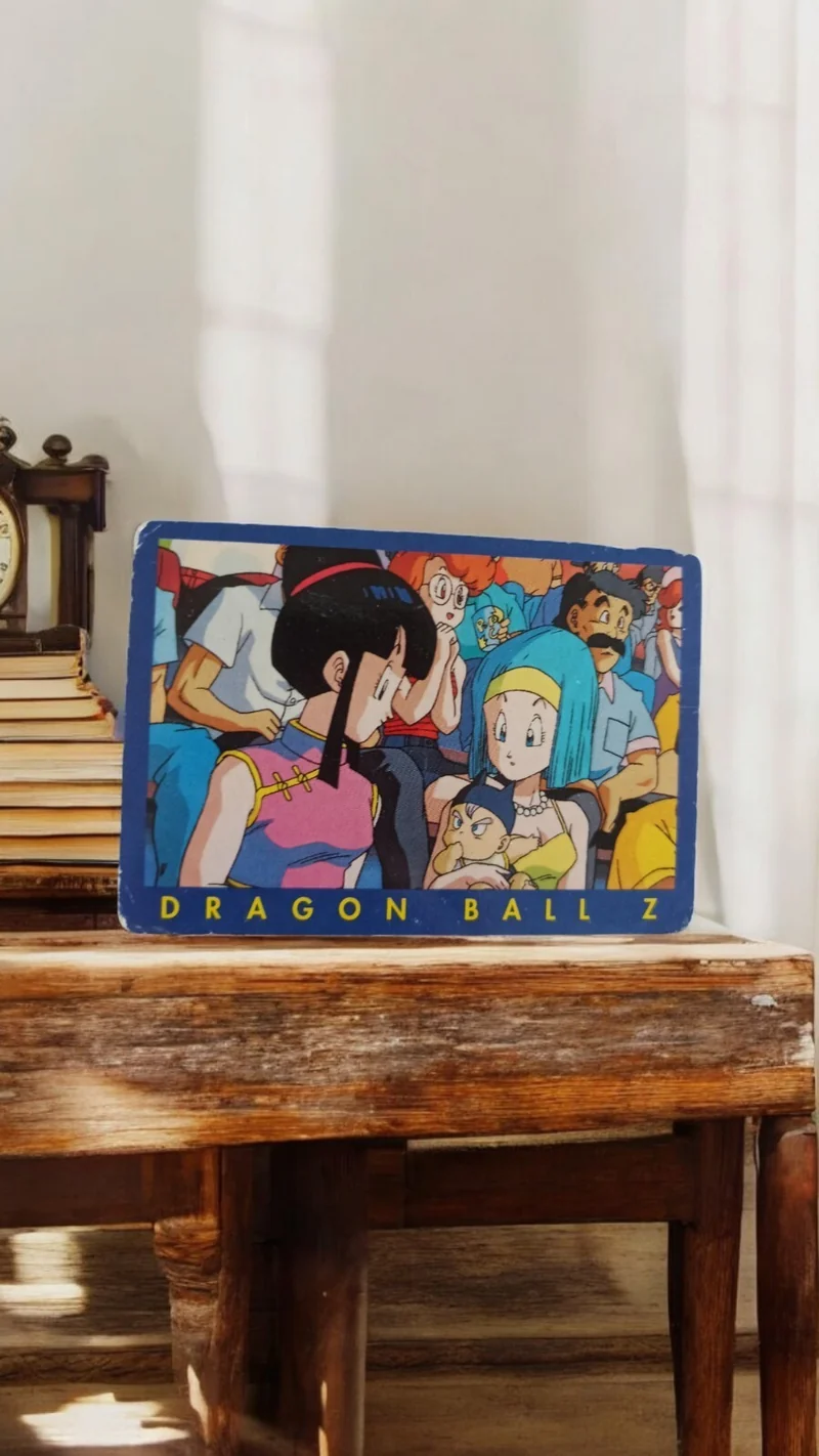 Carte Dragon Ball Z vintage série 8, Chi-Chi Bulma, illustration rare