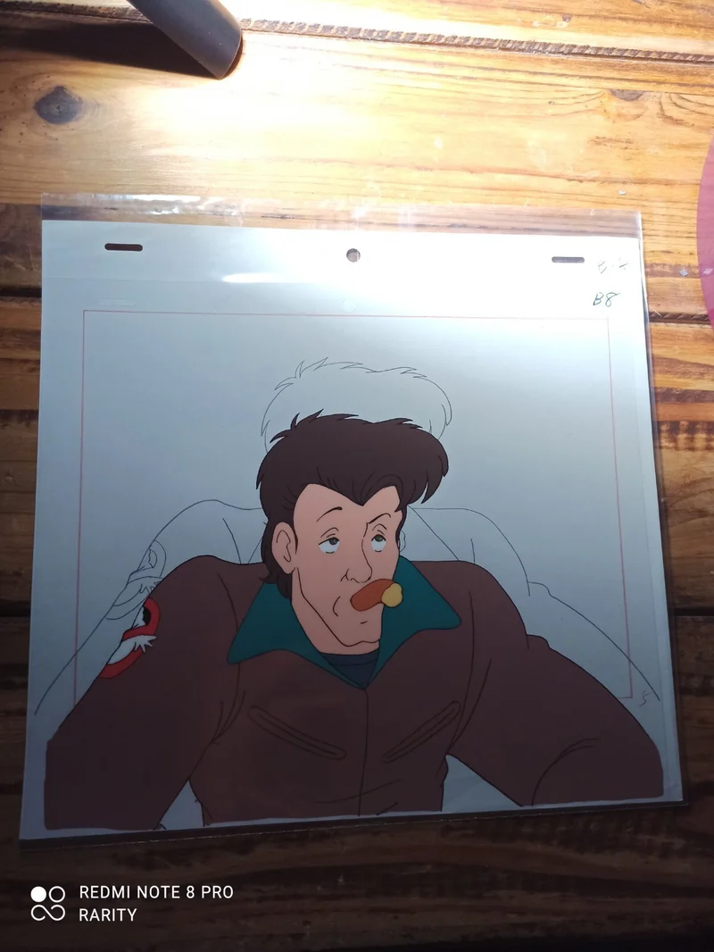 Celluloïd original Ghostbusters dessin animé vintage ? SOS Fantômes rare