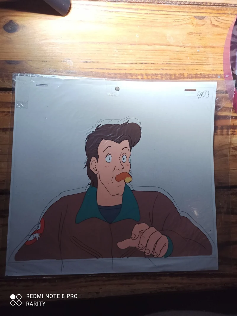 Celluloïd d?animation Ghostbusters vintage dessin animé SOS Fantômes rare