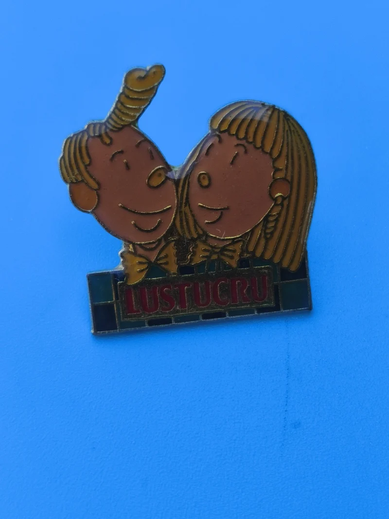 Vintage pin's Lustucru personnages émaillés ? Collection publicitaire rare