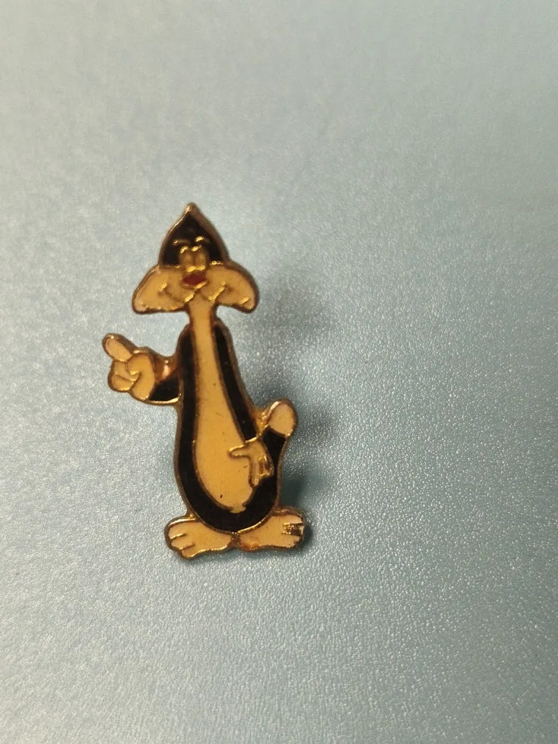 Vintage pin's Grosminet Looney Tunes collection dessin animé émail ancien rare