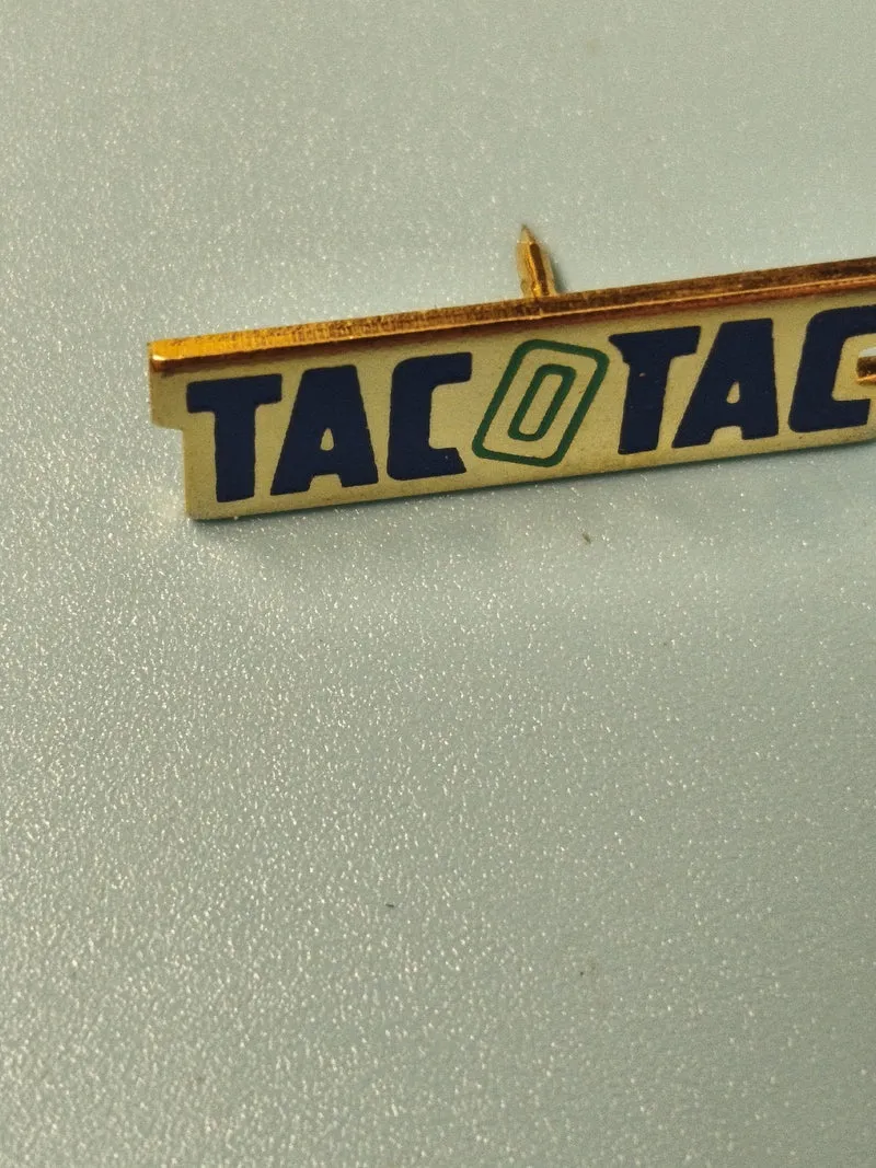 Vintage pin's TAC O TAC ancien jeu de loterie français, émaillé, collection