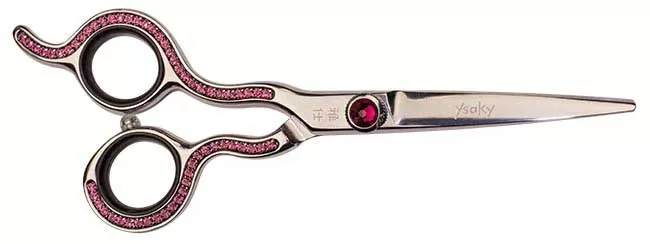Ciseaux Ysaky Ergo1 Jewstrass Gaucher 55 Coupe