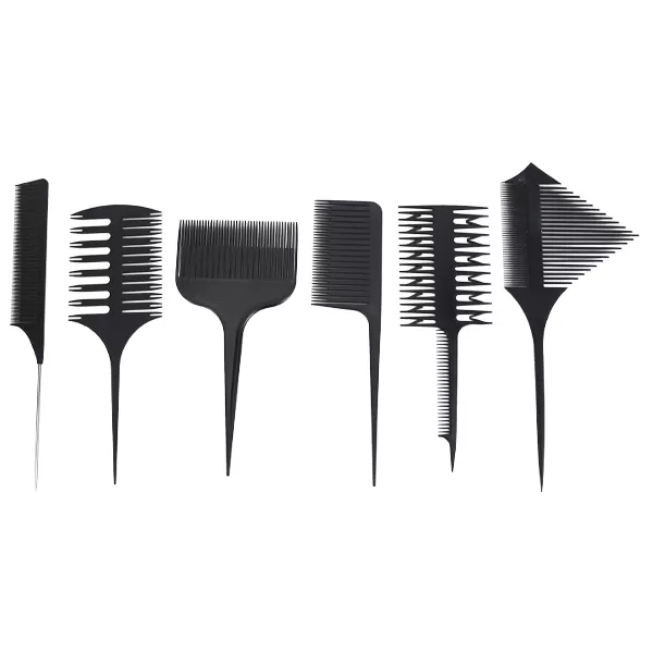 Peignes balayages kit de 6 pieces - Centaure