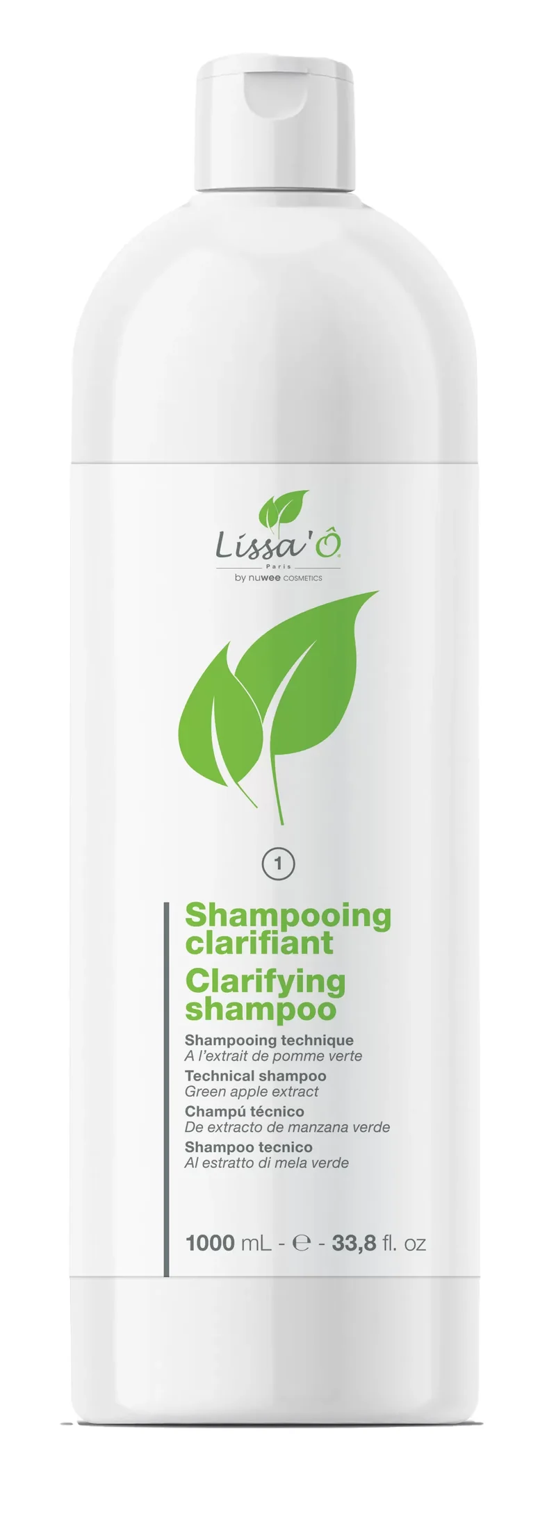 Shampoing Clarifiant avant lissage 1000ml- LISSA'O